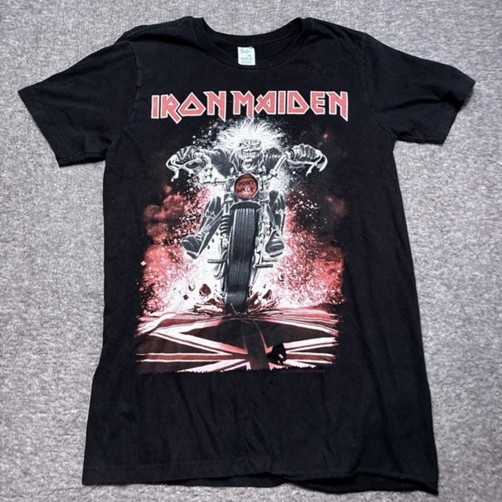 Vintage Iron Maiden Eddie Killers Longsleeve Shirt Medium Y2K‎ Hole Black Biker